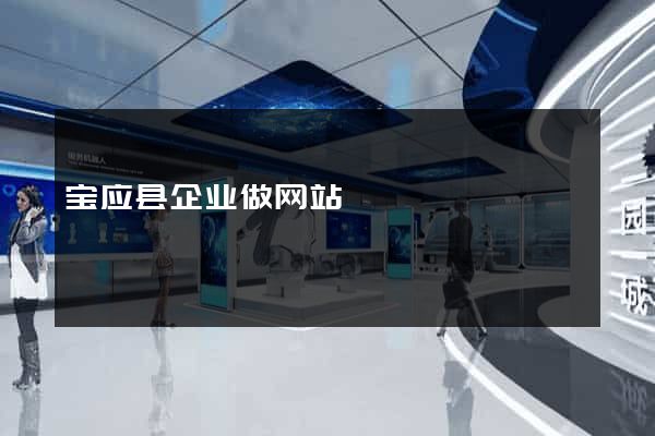 宝应县企业做网站
