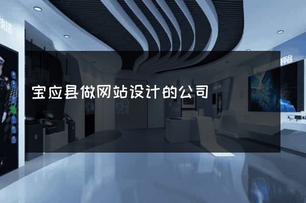 宝应县做网站设计的公司