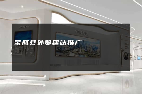 宝应县外贸建站推广