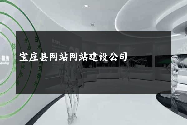 宝应县网站网站建设公司