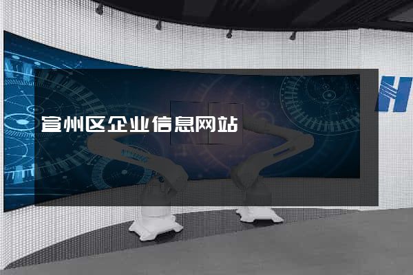 宣州区企业信息网站