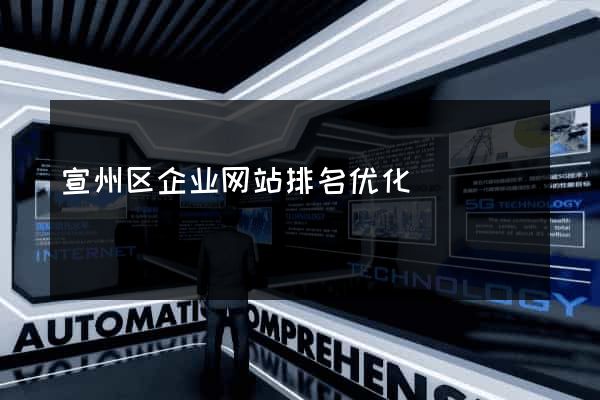 宣州区企业网站排名优化
