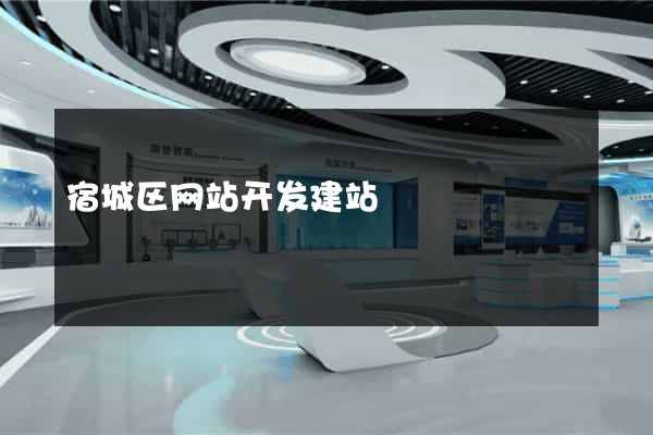 宿城区网站开发建站