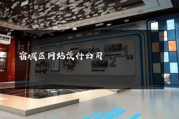 宿城区网站设计公司