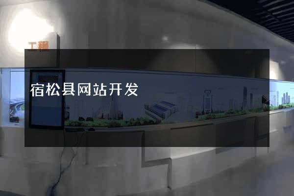 宿松县网站开发