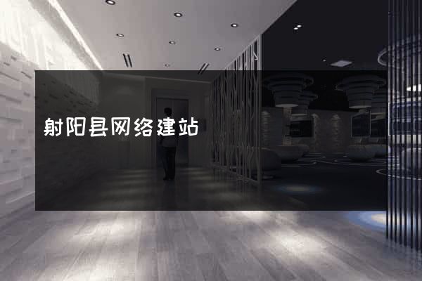射阳县网络建站