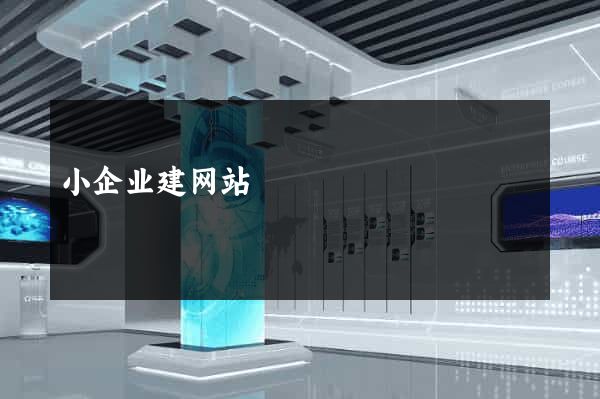 小企业建网站