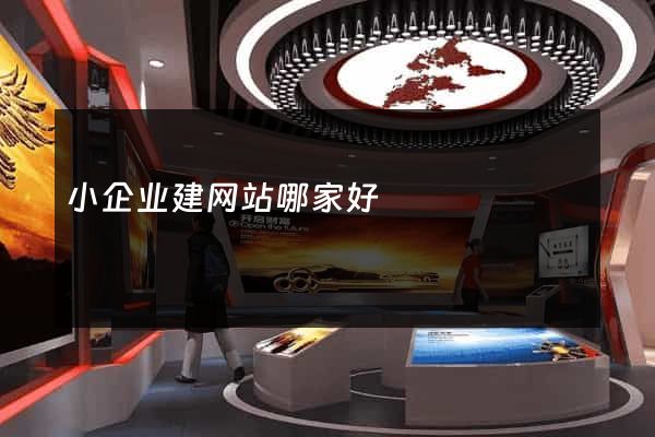 小企业建网站哪家好