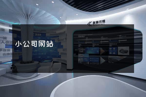 小公司网站