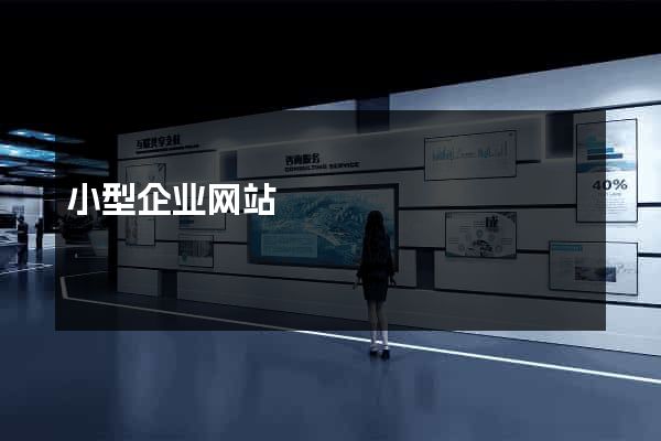 小型企业网站