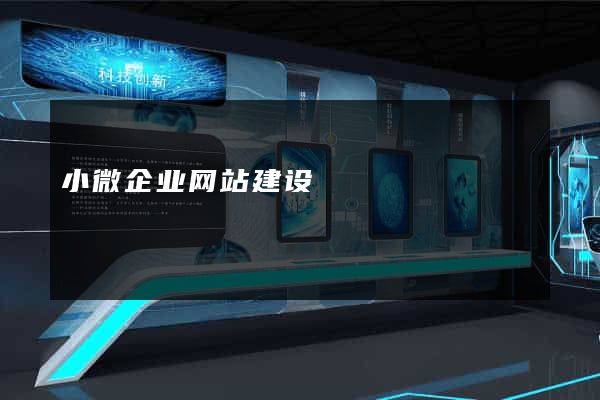 小微企业网站建设