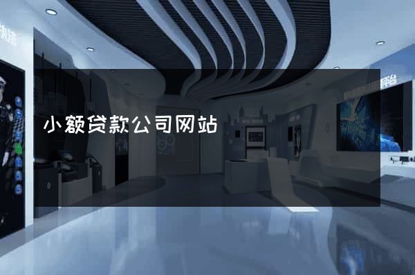 小额贷款公司网站