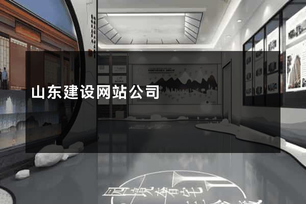 山东建设网站公司
