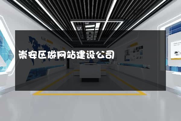 崇安区做网站建设公司