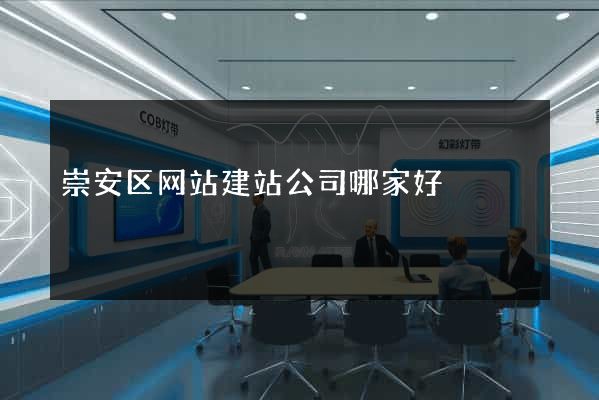 崇安区网站建站公司哪家好