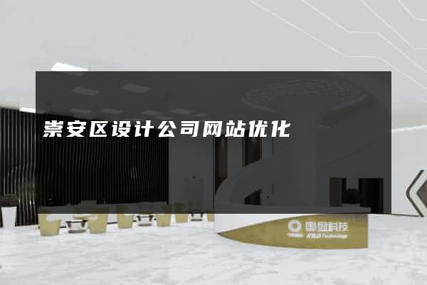 崇安区设计公司网站优化