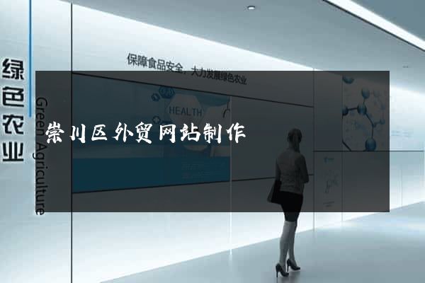 崇川区外贸网站制作