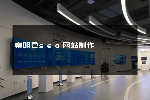 崇明县seo网站制作