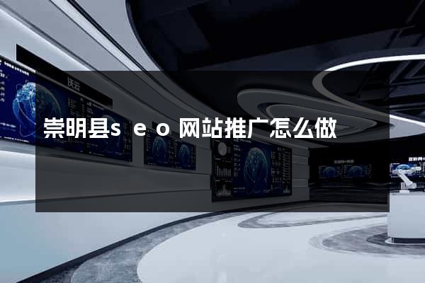 崇明县seo网站推广怎么做