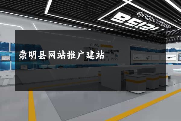 崇明县网站推广建站