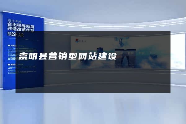 崇明县营销型网站建设