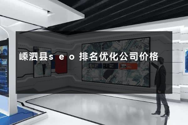 嵊泗县seo排名优化公司价格