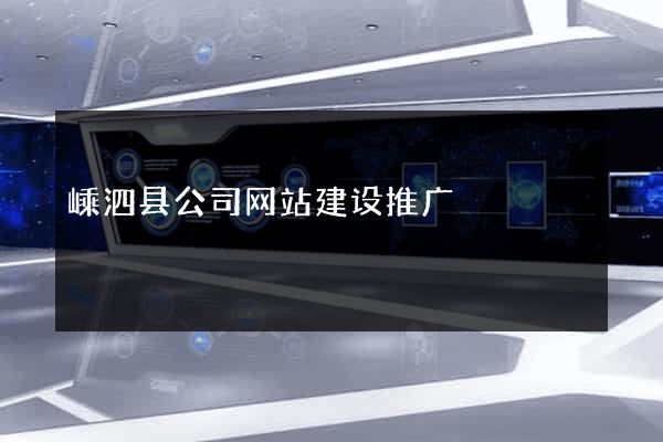嵊泗县公司网站建设推广