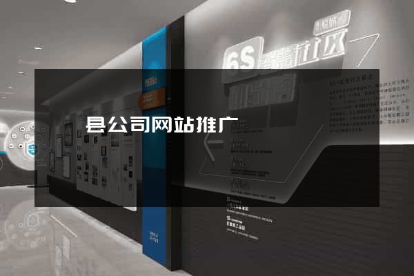 嵊泗县公司网站推广