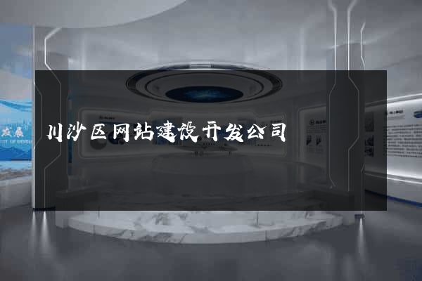 川沙区网站建设开发公司