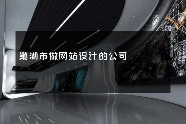 巢湖市做网站设计的公司