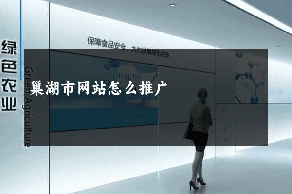 巢湖市网站怎么推广