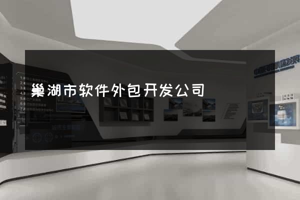 巢湖市软件外包开发公司