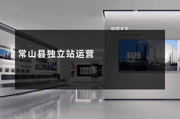 常山县独立站运营