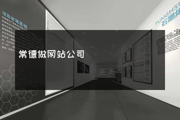 常德做网站公司