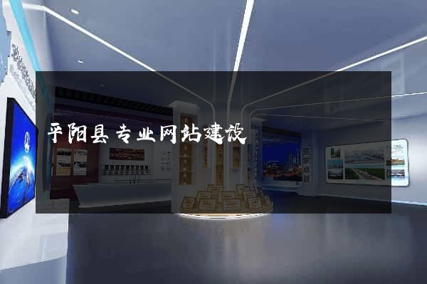 平阳县专业网站建设