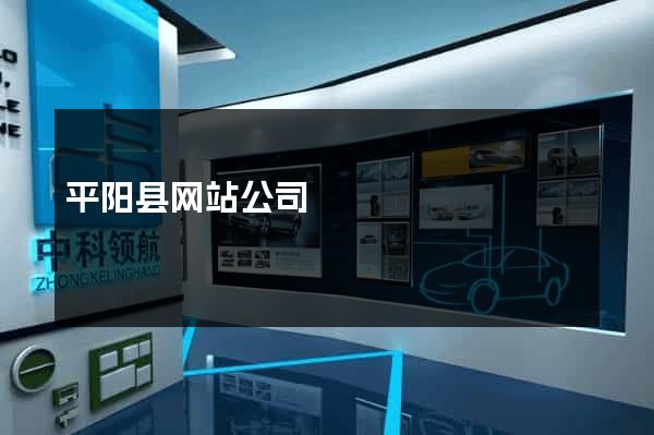 平阳县网站公司