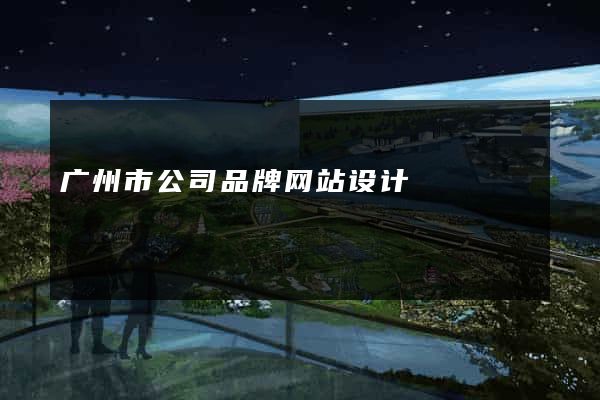 广州市公司品牌网站设计