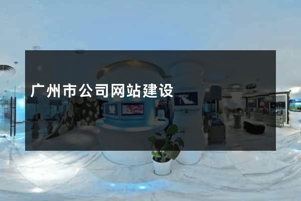 广州市公司网站建设
