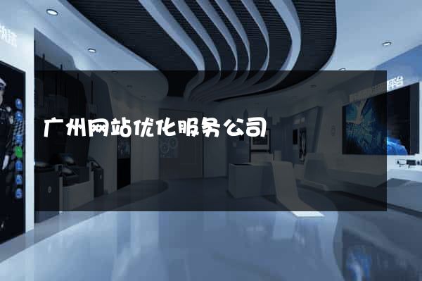 广州网站优化服务公司