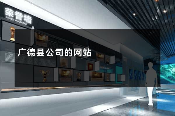 广德县公司的网站