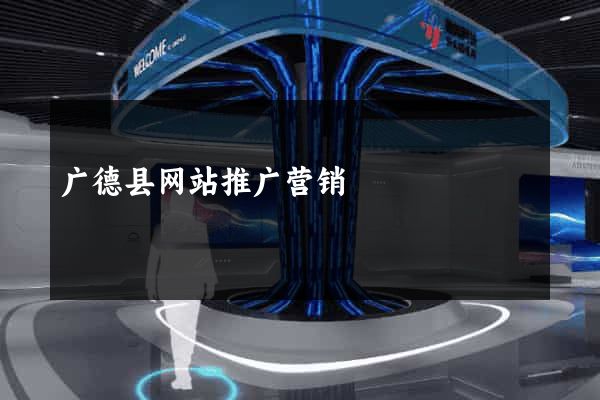 广德县网站推广营销