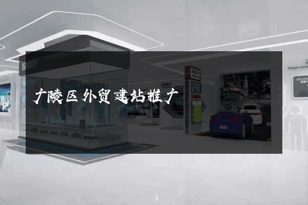 广陵区外贸建站推广