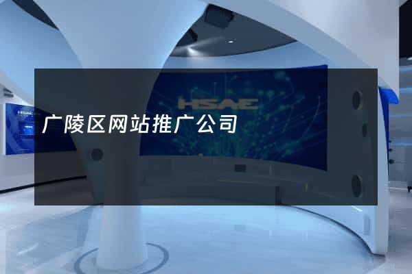广陵区网站推广公司