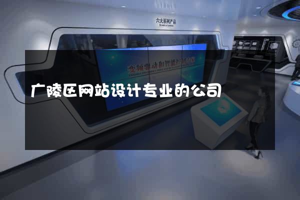 广陵区网站设计专业的公司