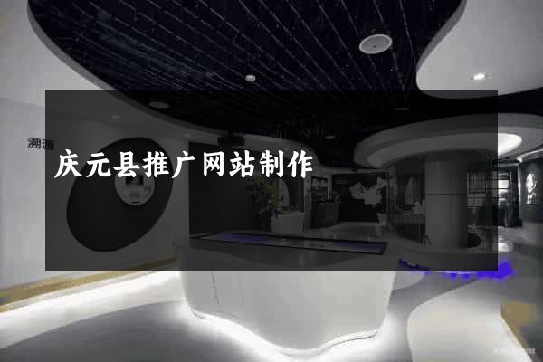 庆元县推广网站制作