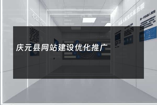 庆元县网站建设优化推广