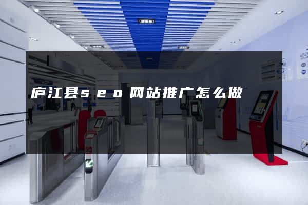 庐江县seo网站推广怎么做