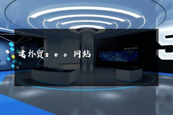 建外贸seo网站