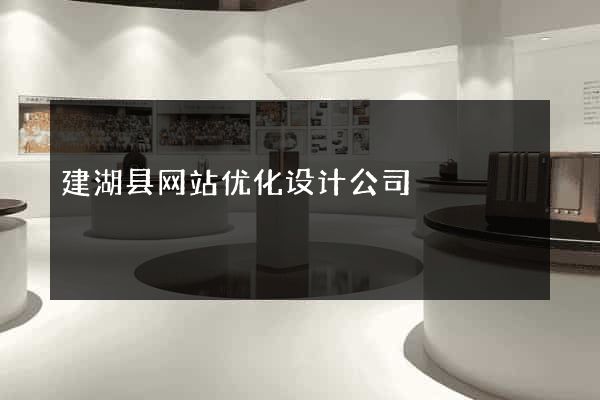 建湖县网站优化设计公司