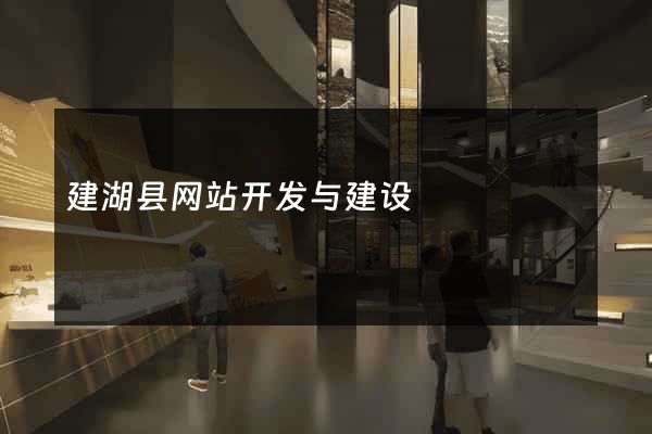 建湖县网站开发与建设